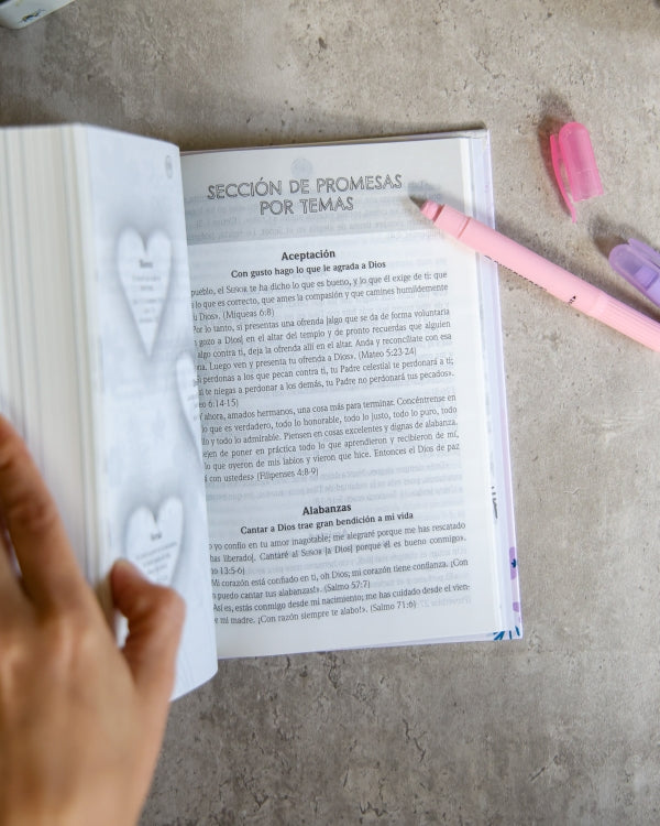 Biblia de Promesas para niñas NTV