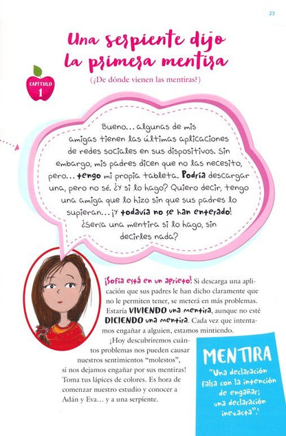 MENTIRAS QUE LAS NIÑAS CREEN Y LA VERDAD QUE LAS HACE LIBRES