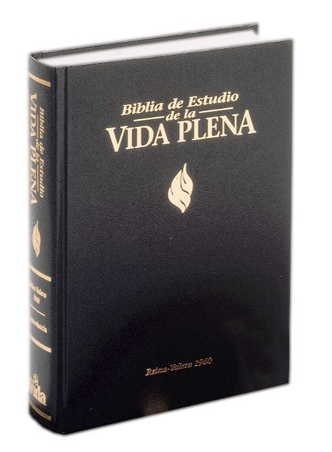 Biblia de Estudio RVR 1960 Vida Plena TD Negro