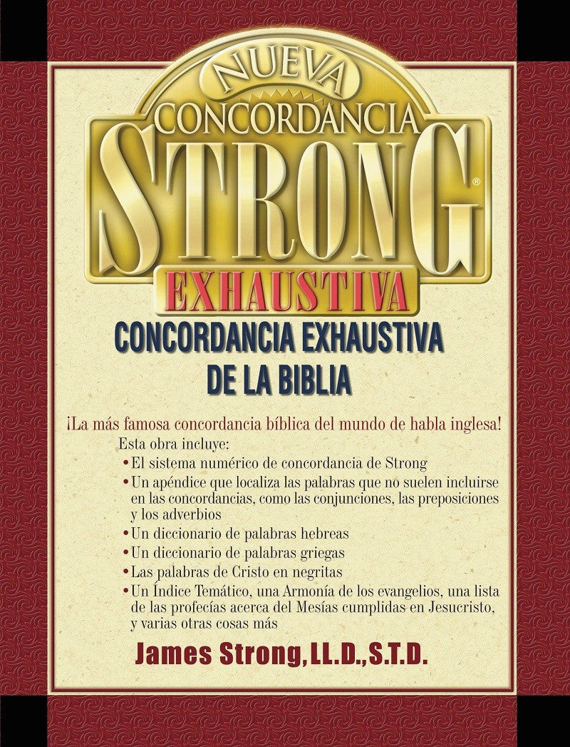 NUEVA CONCORDANCIA STRONG EXHAUSTIVA DE LA BIBLIA