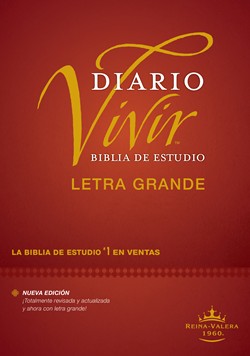 RVR 1960 Biblia de estudio del diario vivir, letra grande - Tapa dura