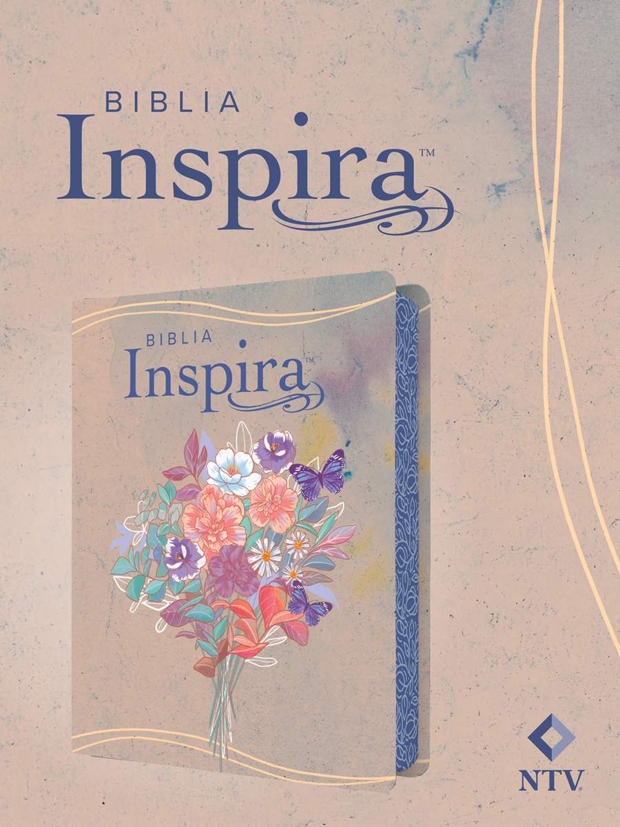 Biblia Inspira NTV - ACUARELA ROSA