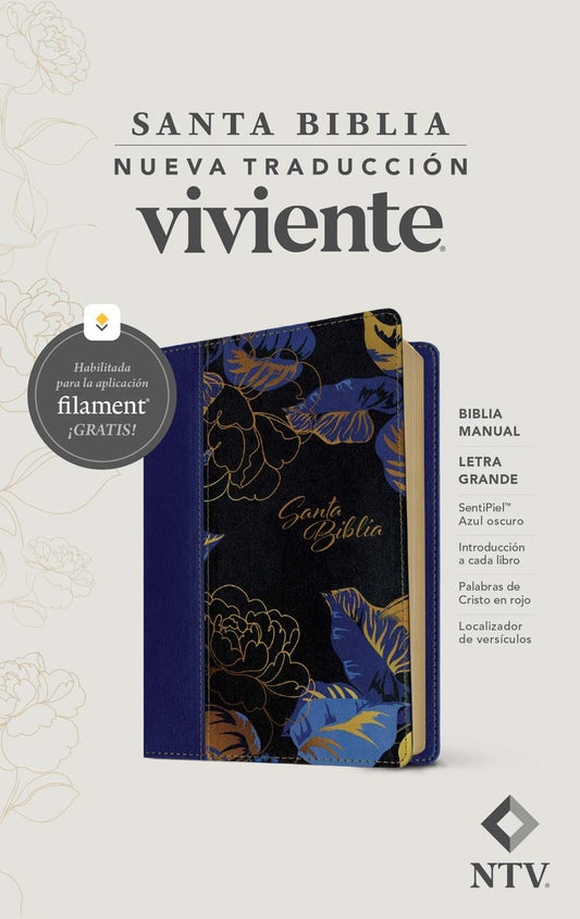 Biblia manual NTV, letra grande con Filament