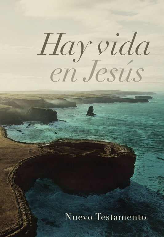 Nuevo Testamento RVR 1960 Hay vida en Jesús, mar tapa Rústica