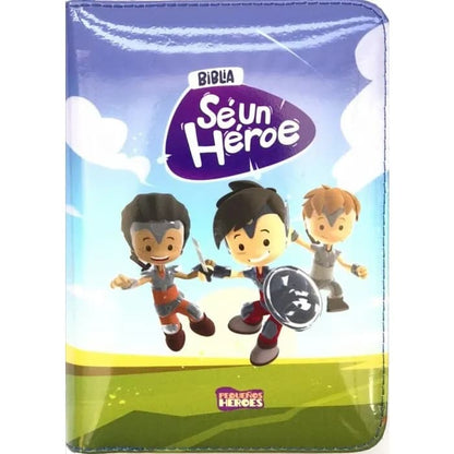 Biblia para niños sé un Héroe (TLA)