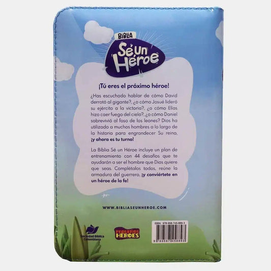 Biblia para niños sé un Héroe (TLA)
