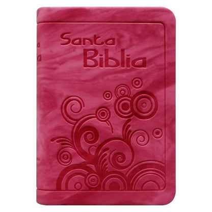Biblia RVR 1960 Biblia mini de bolsillo – Fucsia