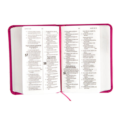 Biblia RVR 1960 Biblia mini de bolsillo – Fucsia