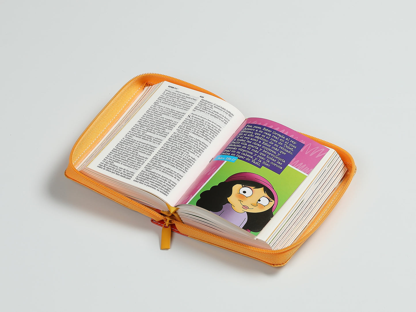 Biblia RVR1960 Mi gran viaje bolsillo imitación piel con cierre