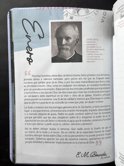 Agenda Tesoros de Sabiduría 2026 i/piel lila/lila pack con llavero y bolígrafo